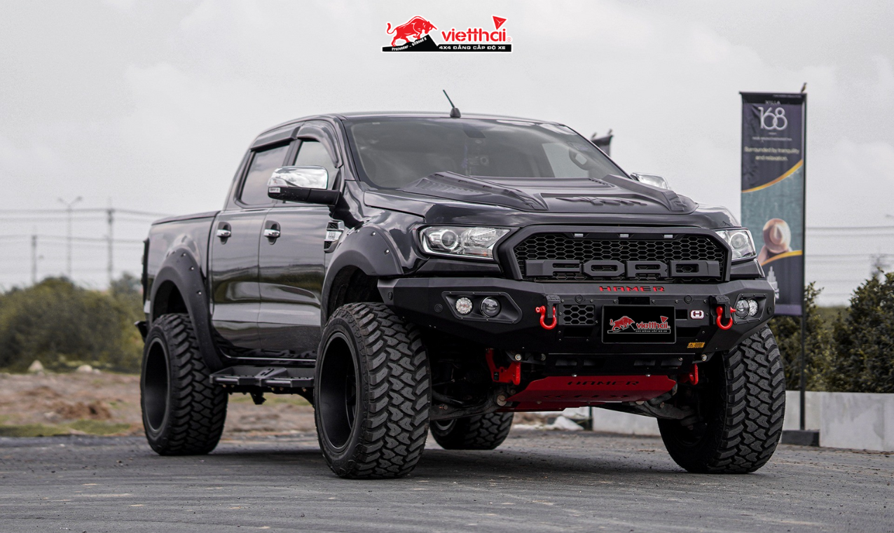 Full Option Bản Độ Ford Ranger từ Hamer4x4 – Đỉnh Cao Sức Mạnh & Phong Cách Offroad